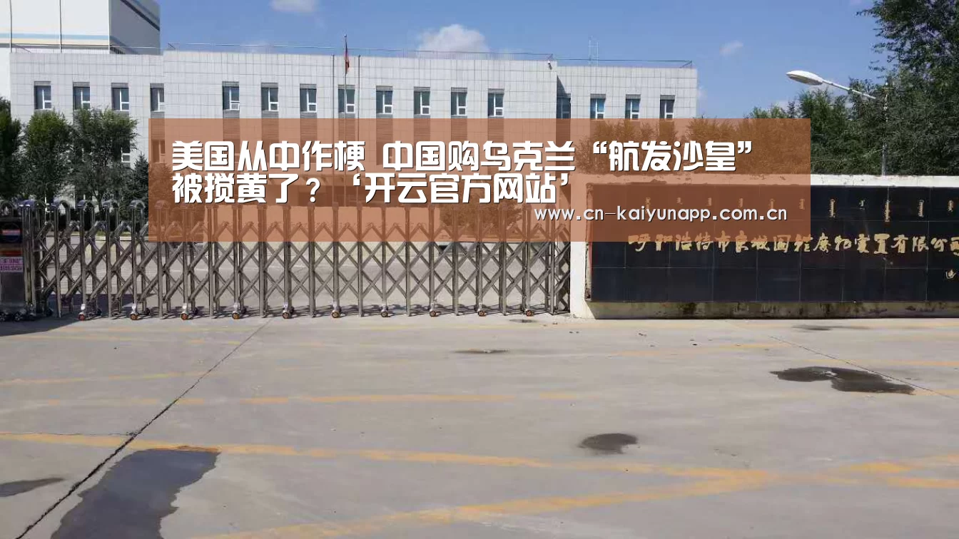 美国从中作梗 中国购乌克兰“航发沙皇”被搅黄了?‘开云官方网站’(图1) KAIYUN体育